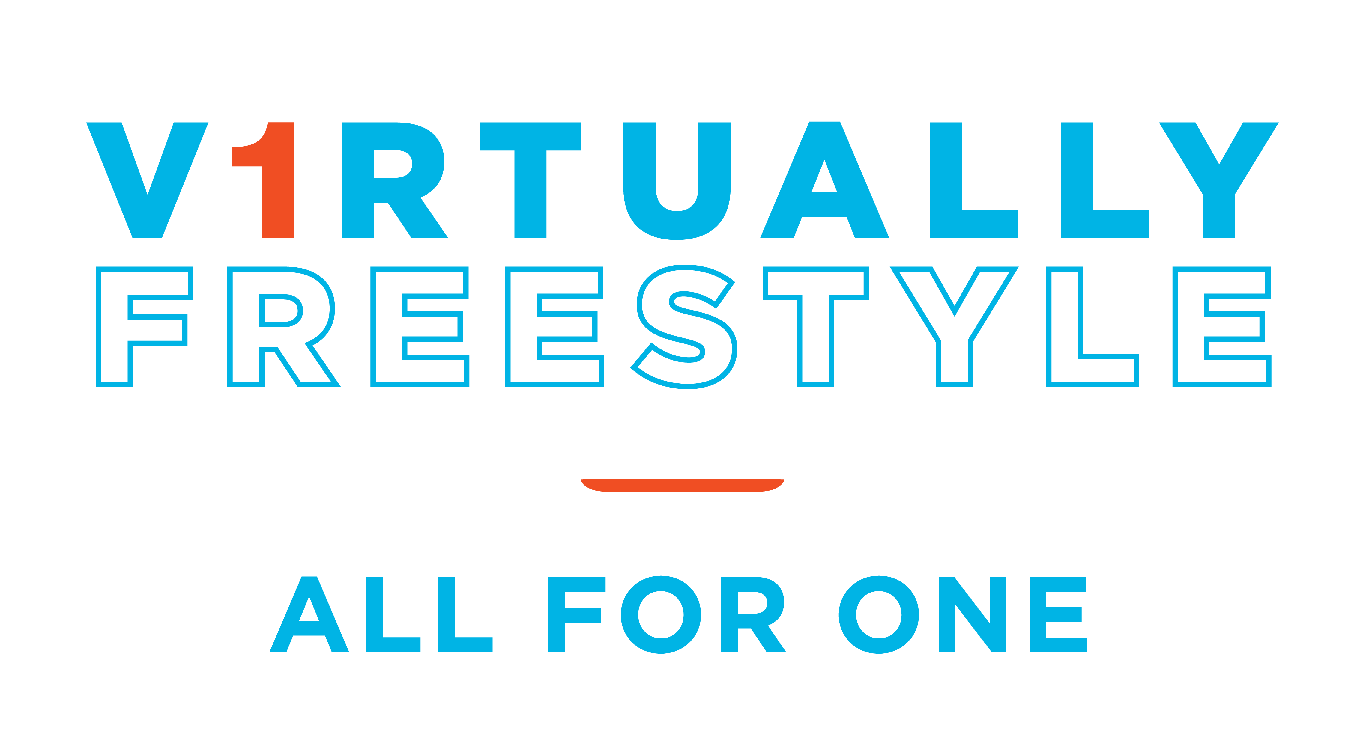 Virtually Freestyle logo - All for One