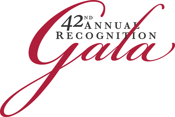 42nd Annual Recognition Gala wordmark